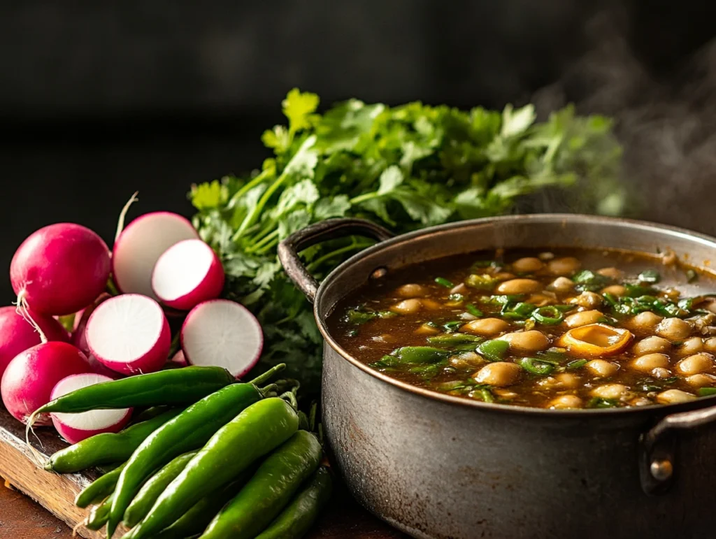 Family-style beef sinigang with taro and green beans