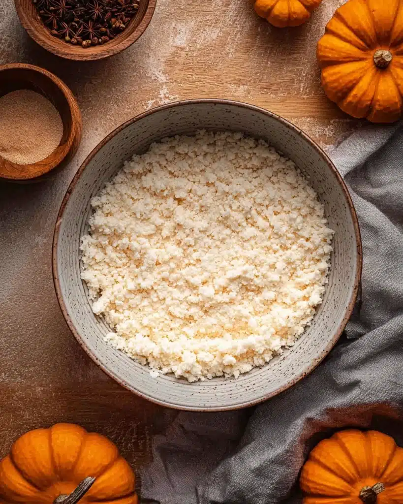 Chocolate Pumpkin Cupcakes – Festive Fall Treats 14 Creamed butter and sugar mixture in bowl for chocolate pumpkin cupcakes